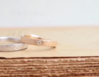 クシュクシュの結婚指輪